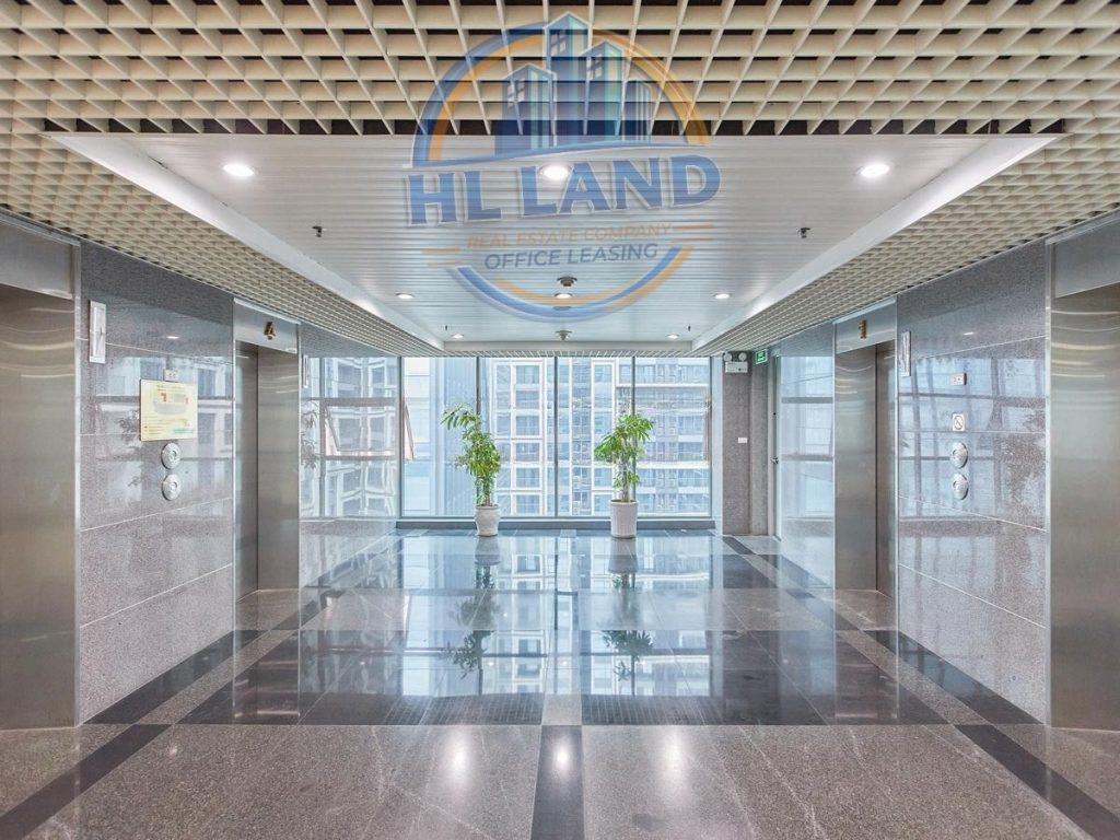 văn phòng trống tòa nhà hàn việt tower bạch mai hà nội