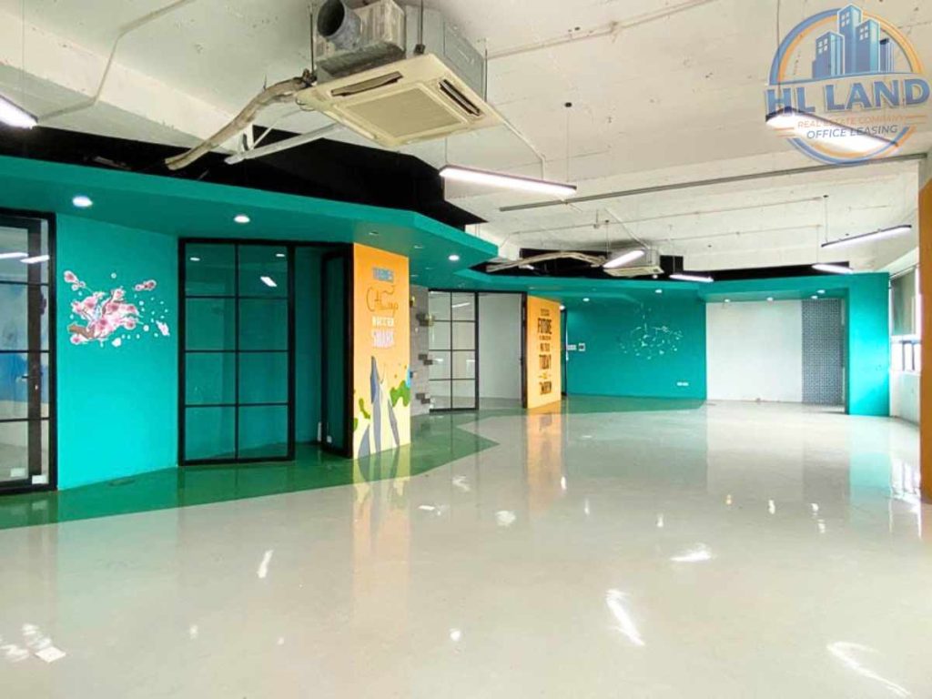 văn phòng trống tòa nhà htp hai bà trưng