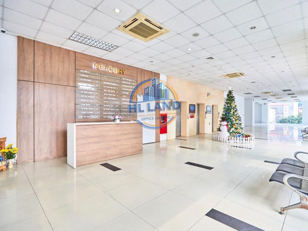 Văn phòng trống Tòa nhà Mercury 444 Hoàng Hoa Thám Tây Hồ