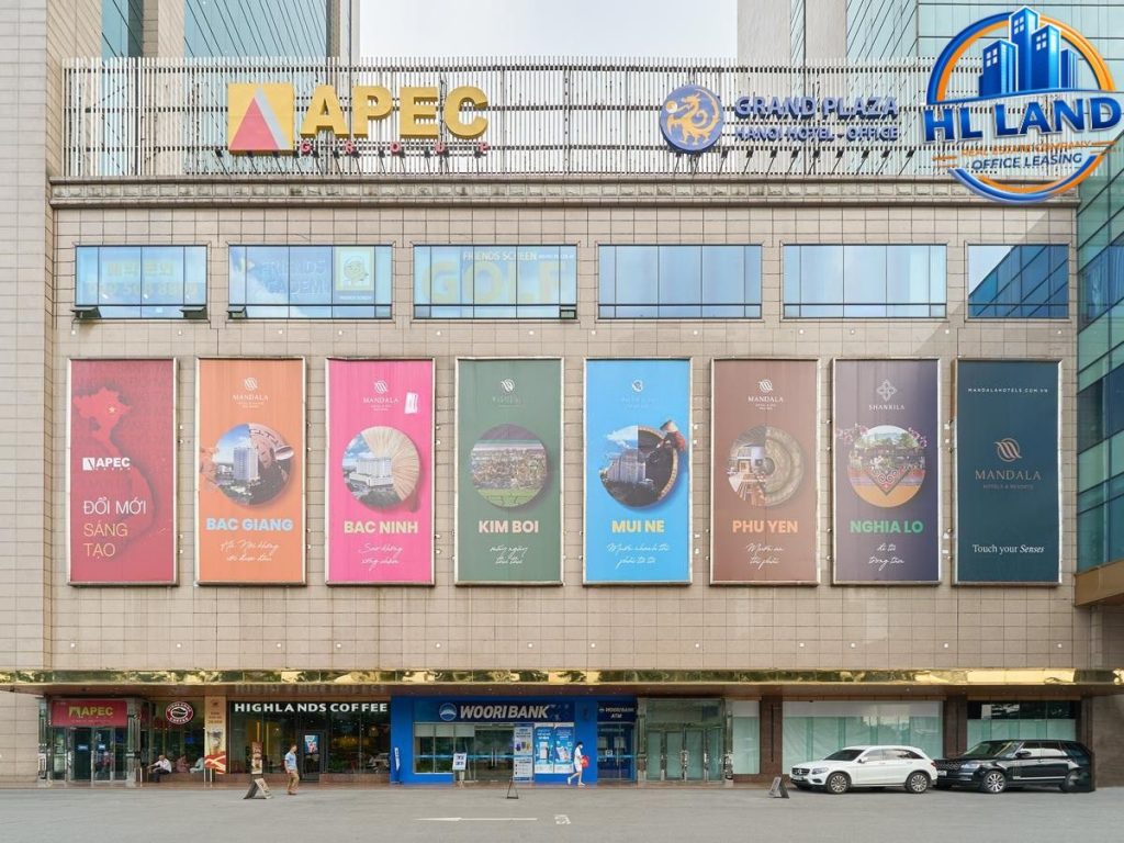 Văn phòng trống TTTM Grand Plaza phường Yên Hòa