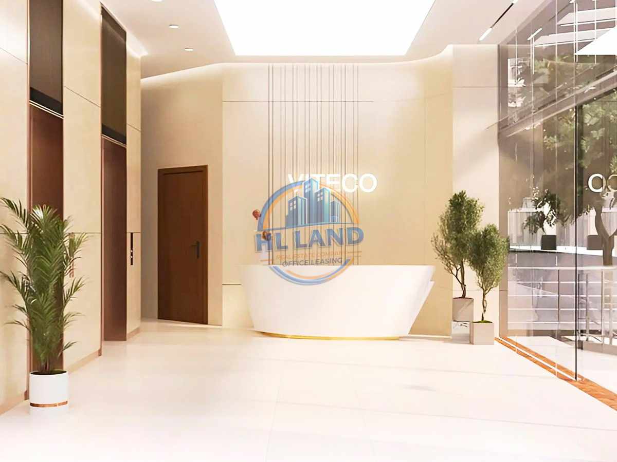 Thiết kế sang trọng tại tòa nhà cho thuê Viteco Building, không gian văn phòng hiện đại