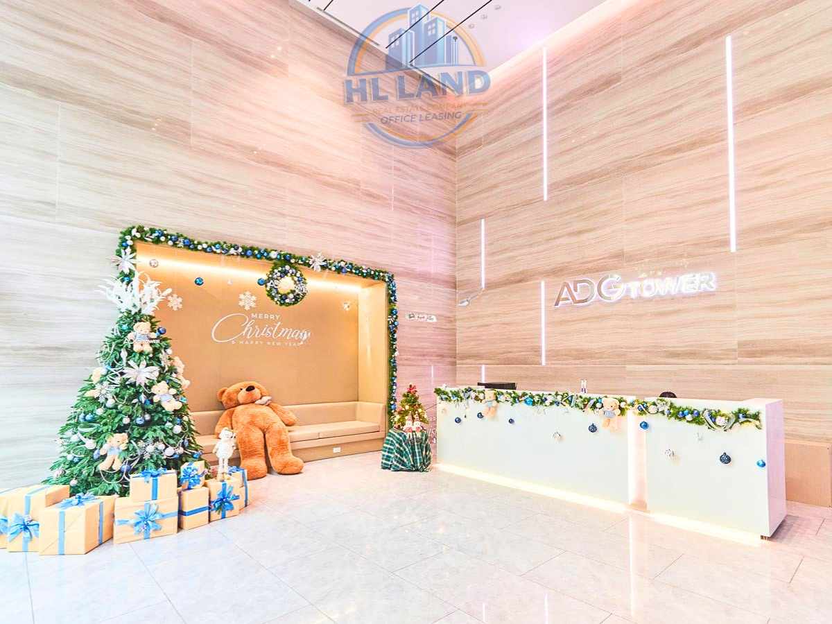 Thiết kế kiến trúc và tiêu chuẩn văn phòng tại toà nhà ADG Tower