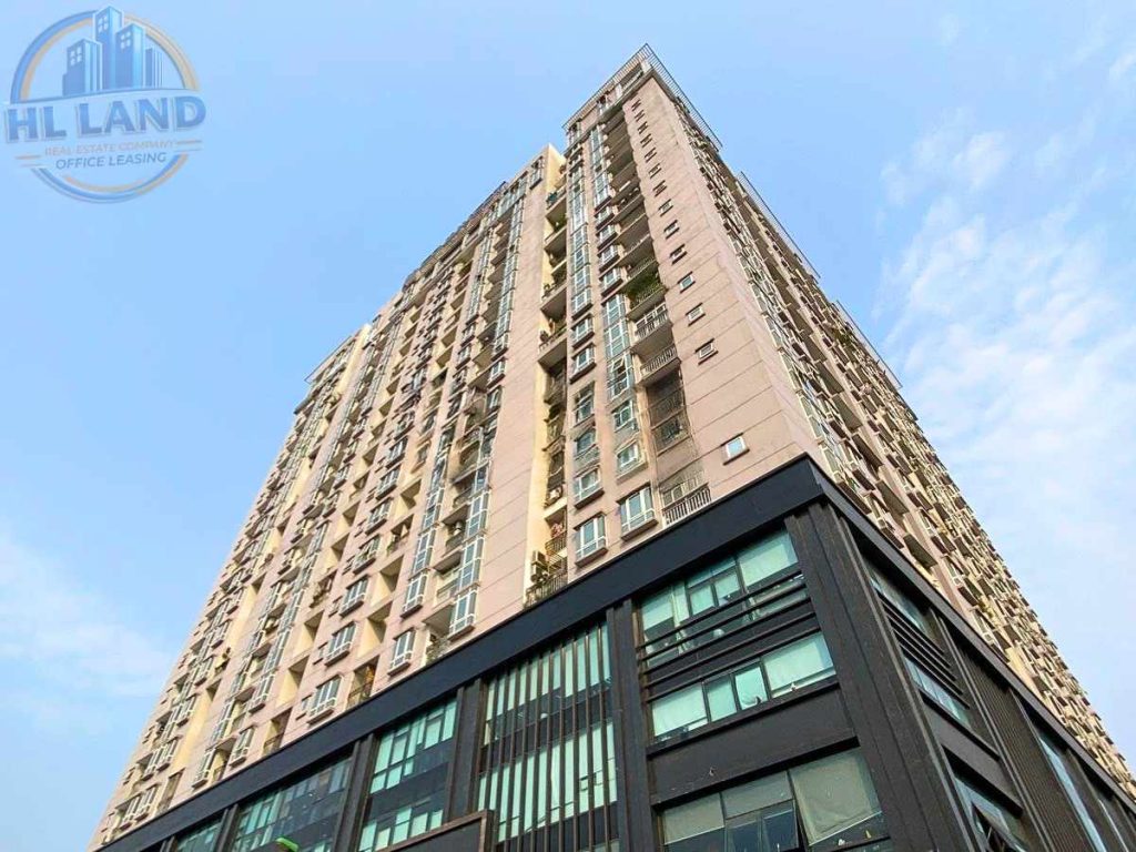 cho thuê văn phòng gp invest building đê la thành