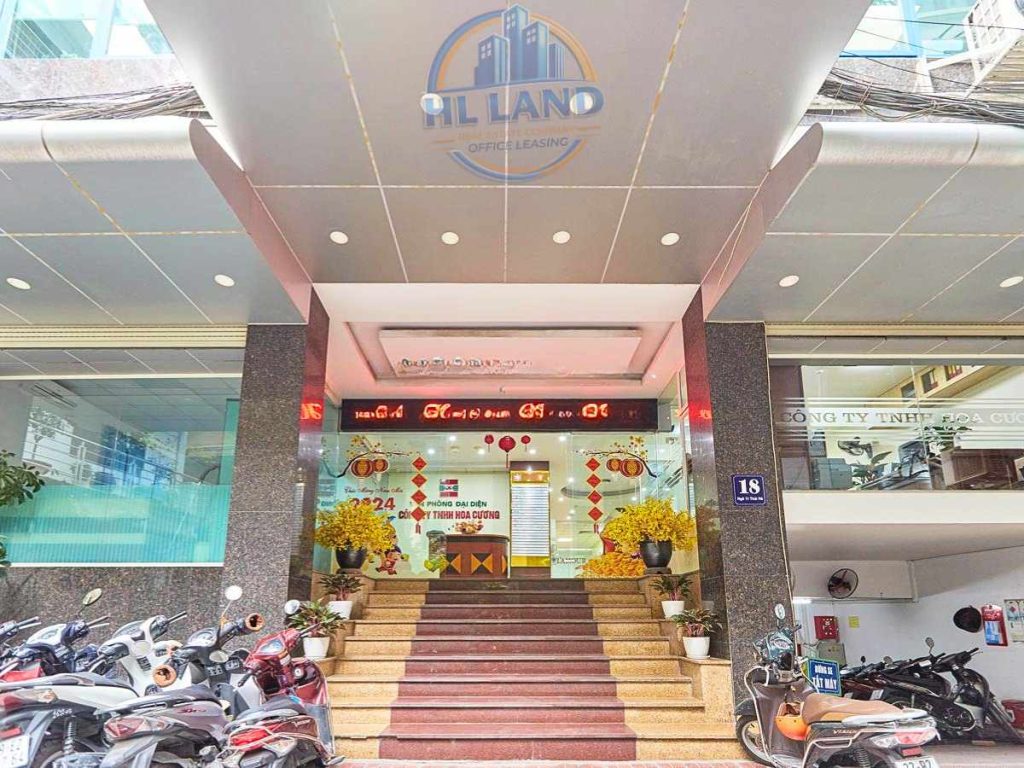 cho thuê văn phòng hoa cương building thái hà