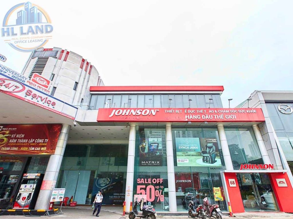 cho thuê văn phòng red river building lê văn lương