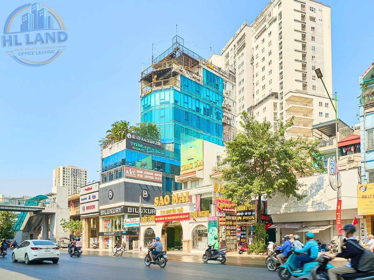 Thiết kế kiến trúc và tiêu chuẩn văn phòng tại Tòa nhà 212 Nguyễn Trãi