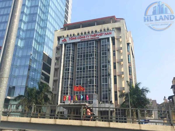 Tổng quan tòa nhà Tổng công ty thép Việt Nam
