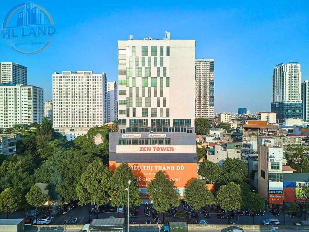 cho thuê văn phòng zen tower khuất duy tiến