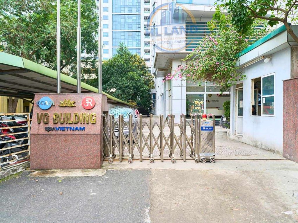 thuê văn phòng tại vg building hà nội