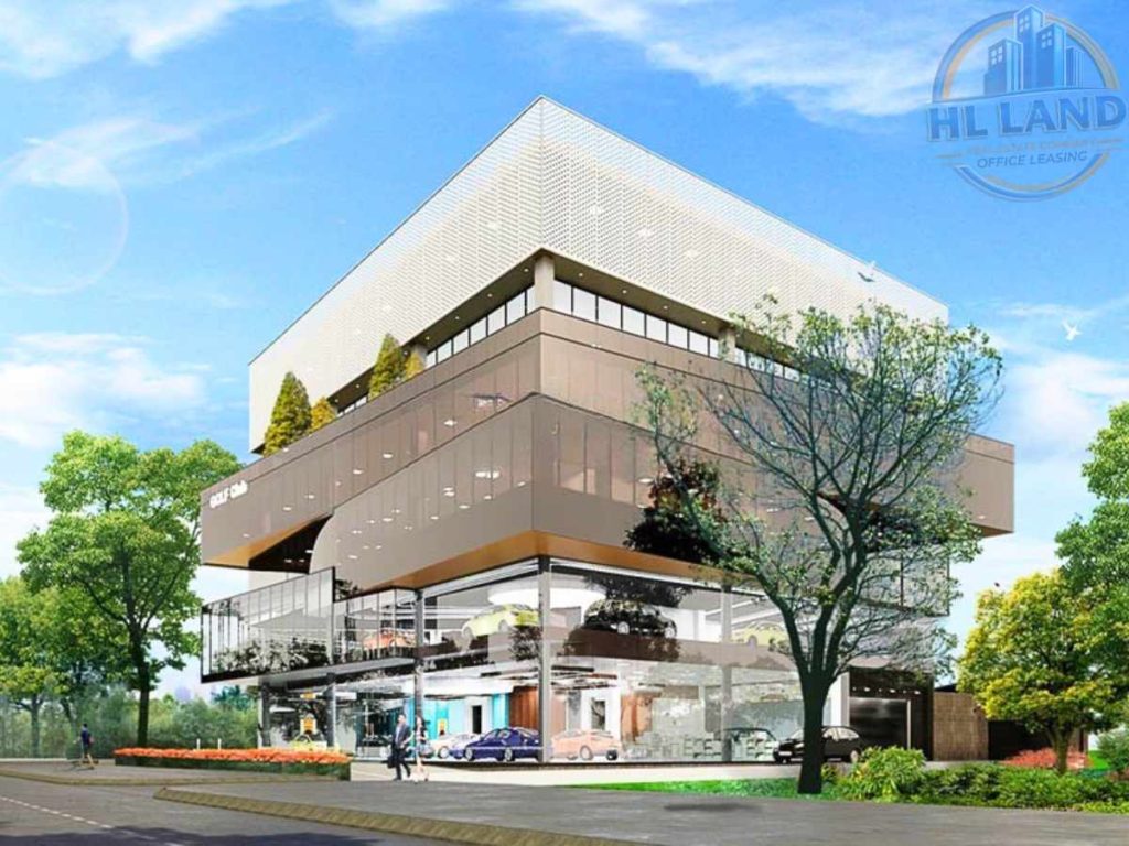 tìm thuê văn phòng everygolf building long biên