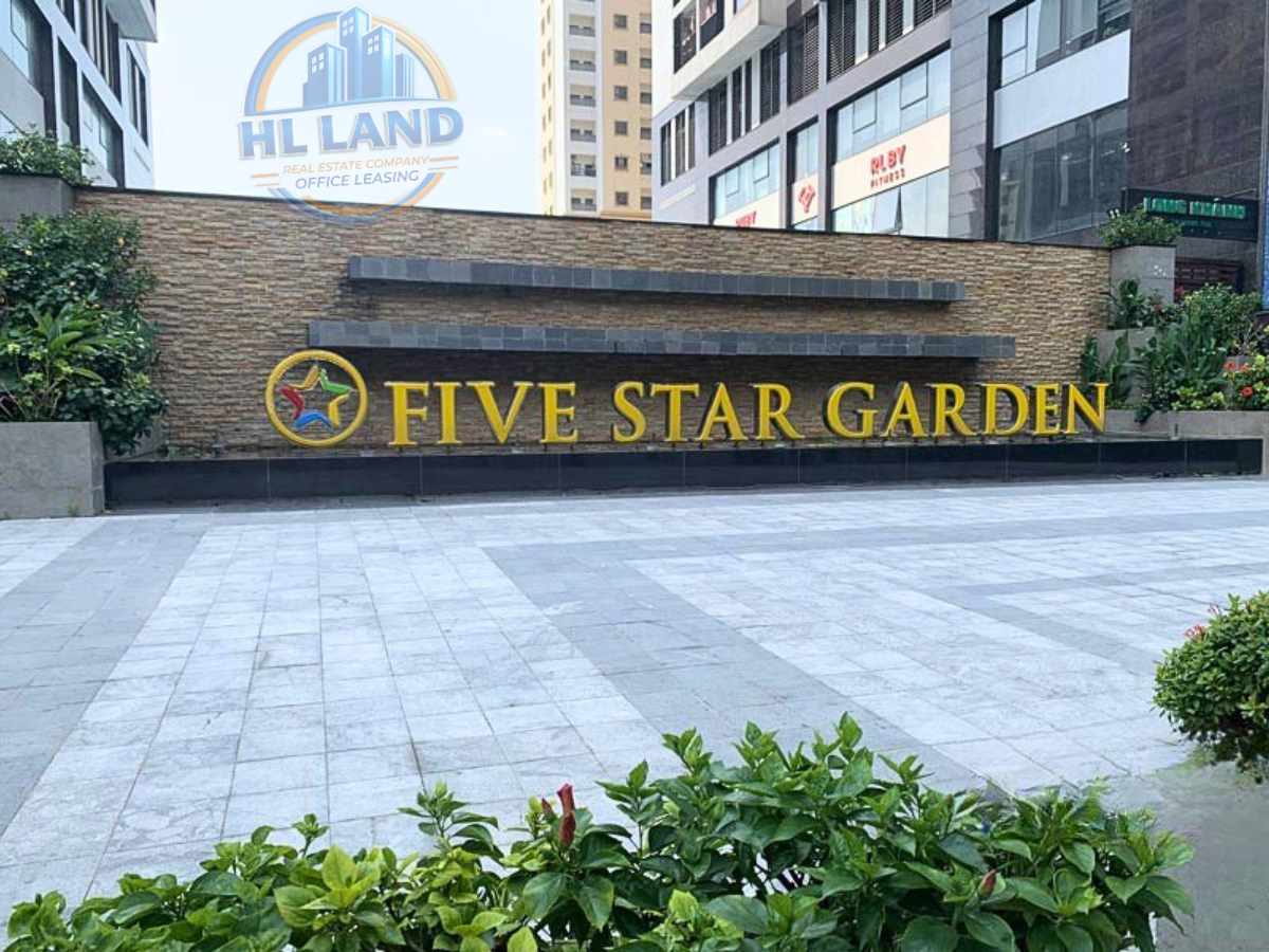 Thiết kế kiến trúc và tiêu chuẩn văn phòng tại Five Star Garden
