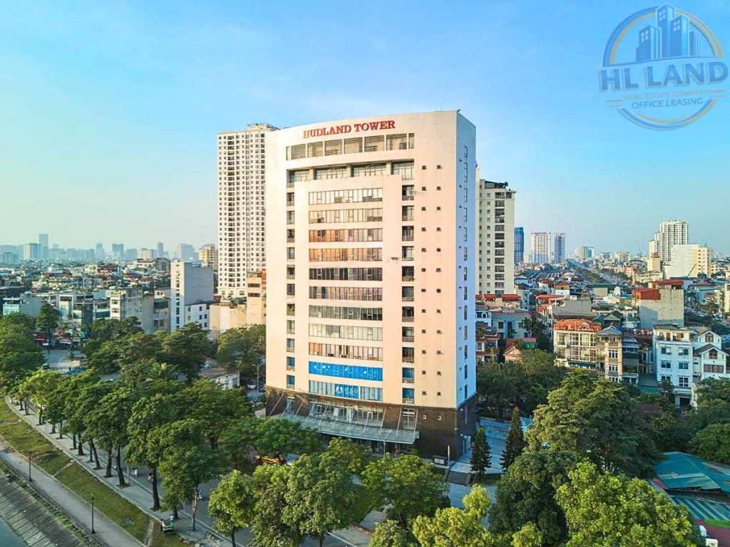 tìm thuê văn phòng hudland tower hoàng mai