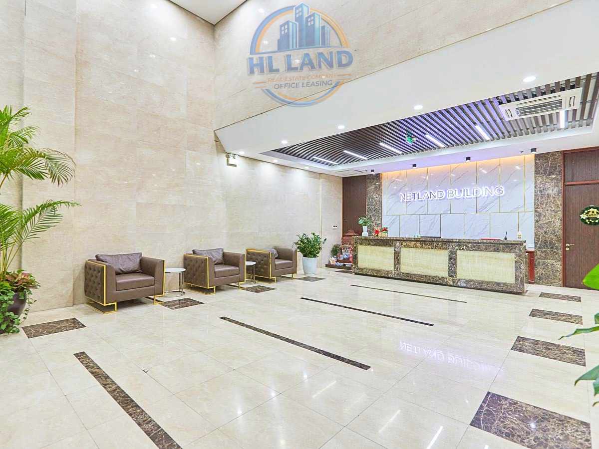 Thiết kế kiến trúc và tiêu chuẩn văn phòng tại Netland Building