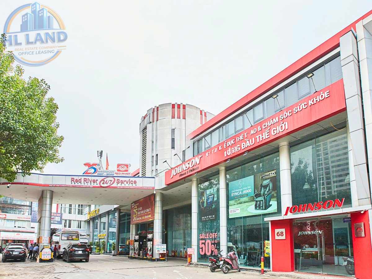 Quy mô xây dựng và diện tích cho thuê tòa Red River Building