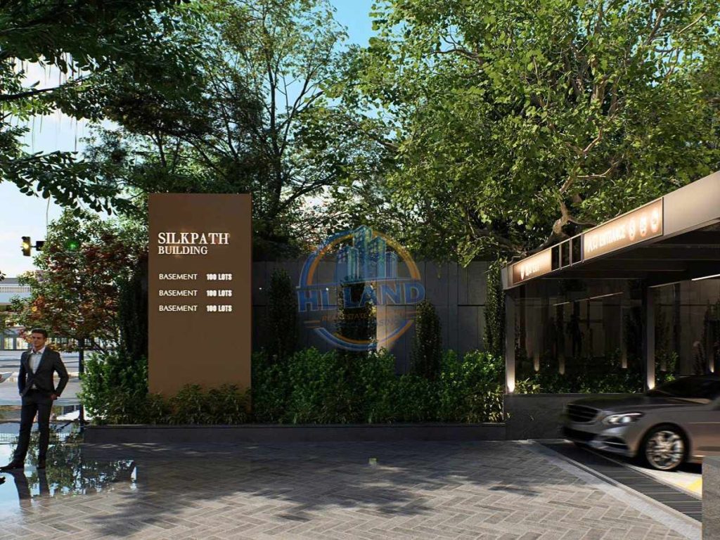 tìm thuê văn phòng silkpath building long biên