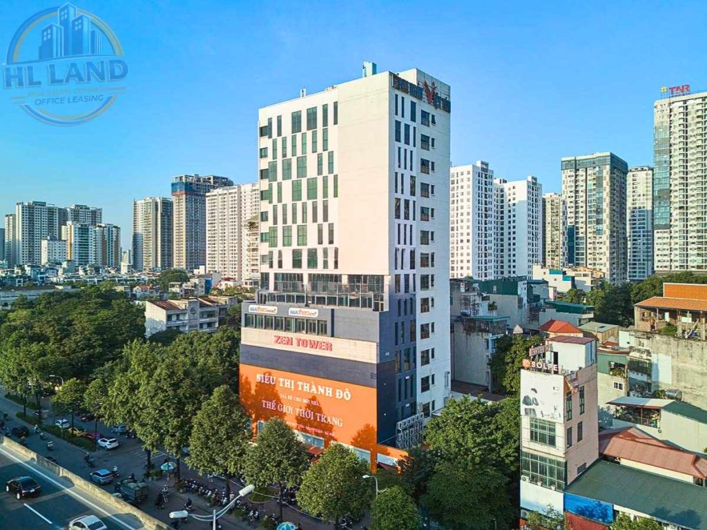 tìm thuê văn phòng zen tower hà nội