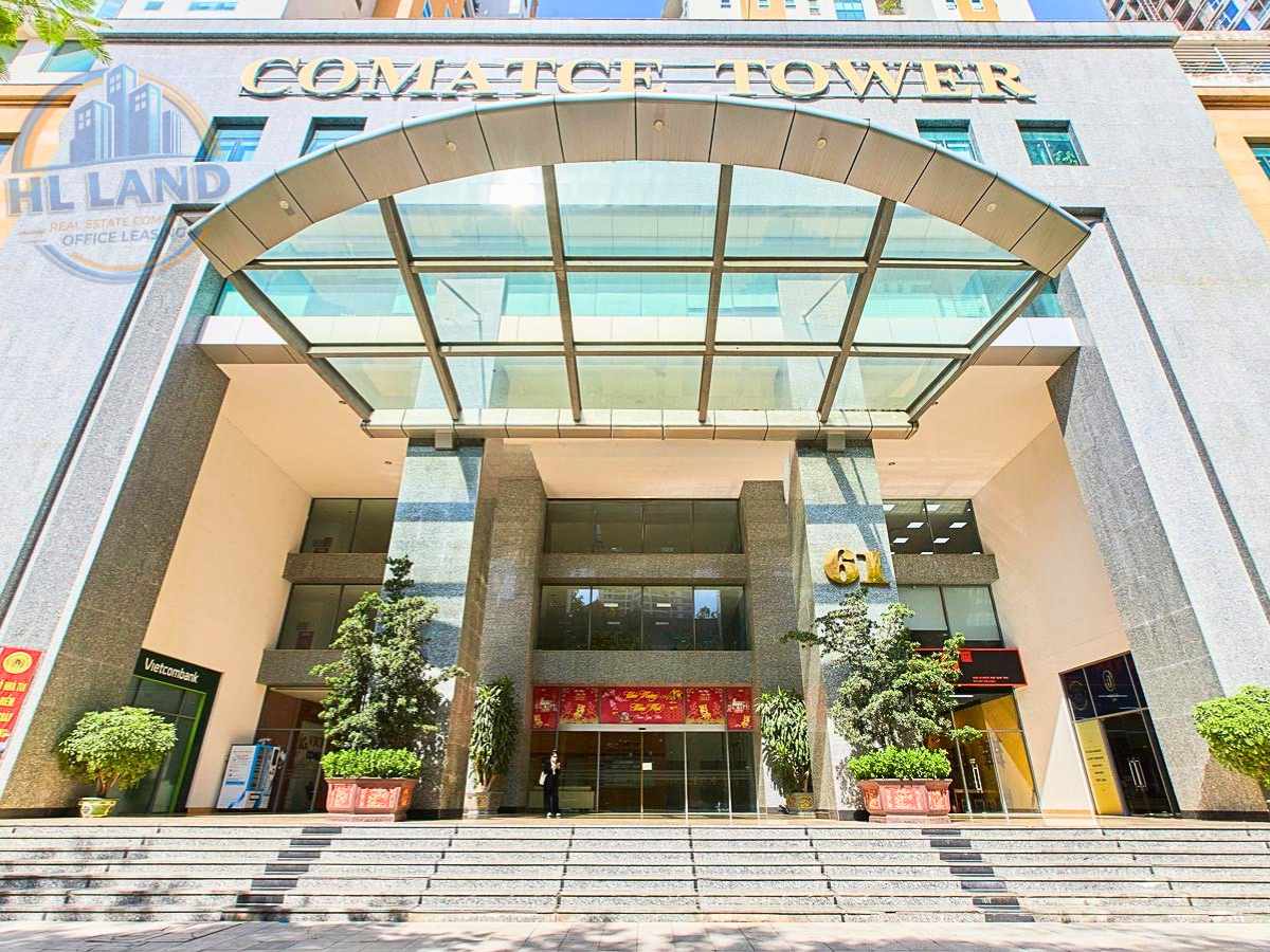 Quy mô xây dựng và diện tích cho thuê tòa Comatce Tower