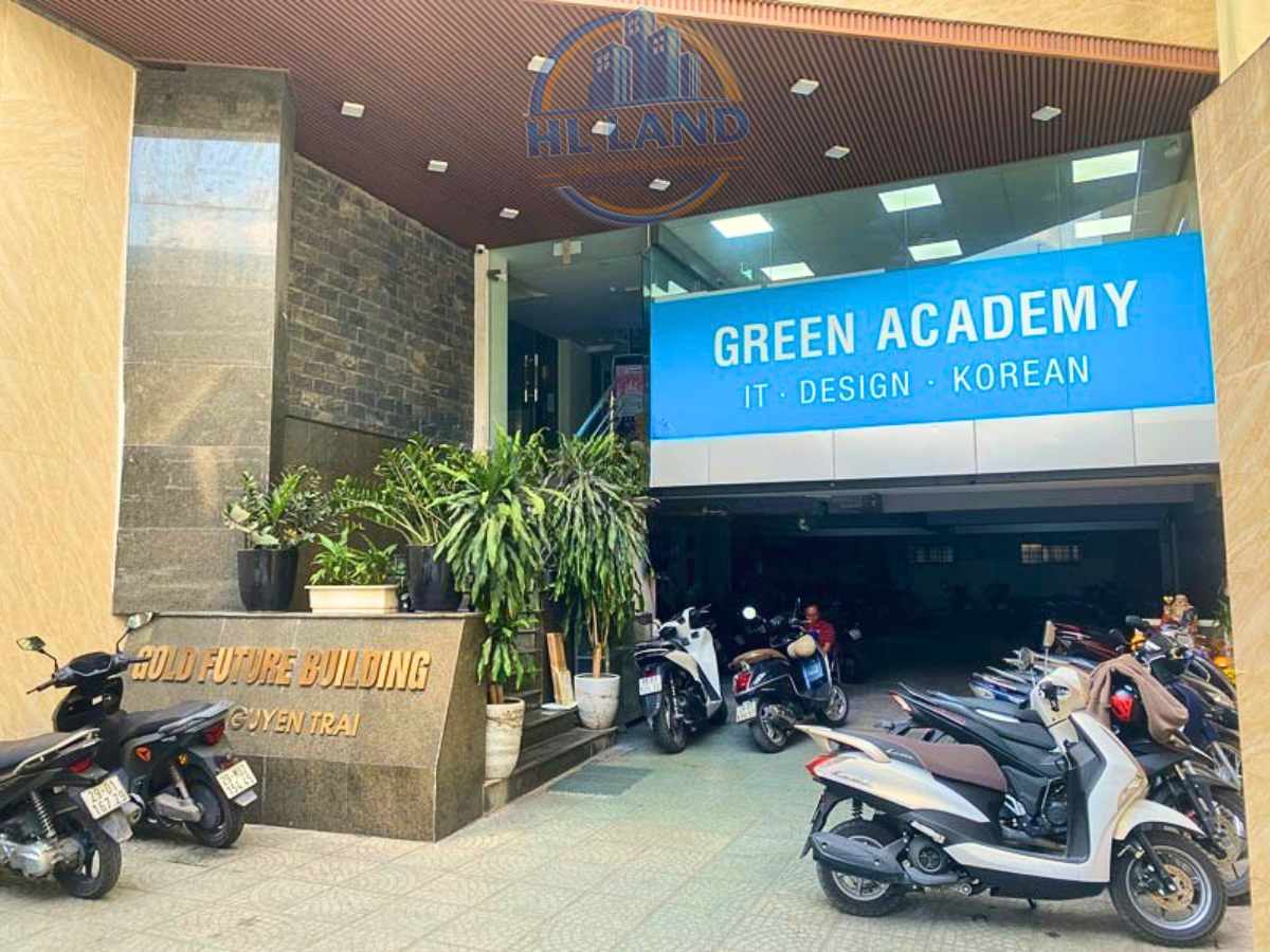Quy mô xây dựng và diện tích cho thuê tòa Gold Future Building