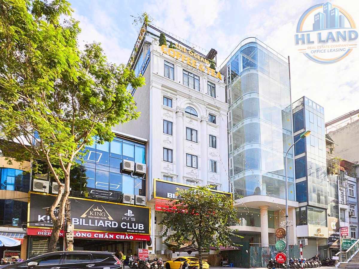 Quy mô xây dựng và diện tích cho thuê Tòa nhà 189 Hoàng Cầu