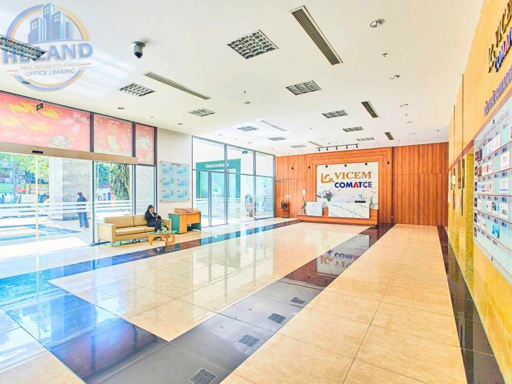 văn phòng trống comatce tower ngụy như kon tum hà nội