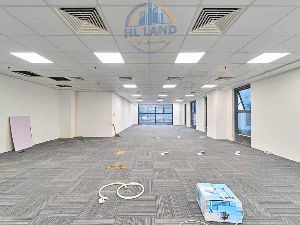 văn phòng trống diagon building việt hưng hà nội