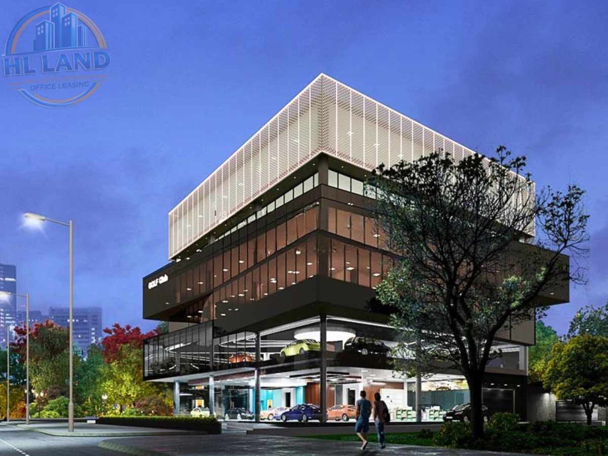 Thiết kế kiến trúc và tiêu chuẩn văn phòng tại EveryGolf Building