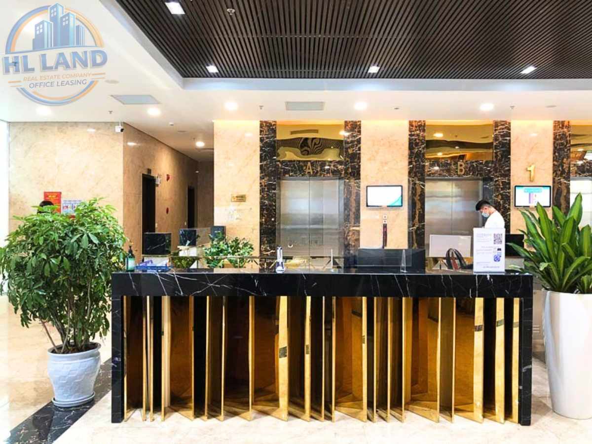 Thiết kế kiến trúc và tiêu chuẩn văn phòng tại Gold Tower