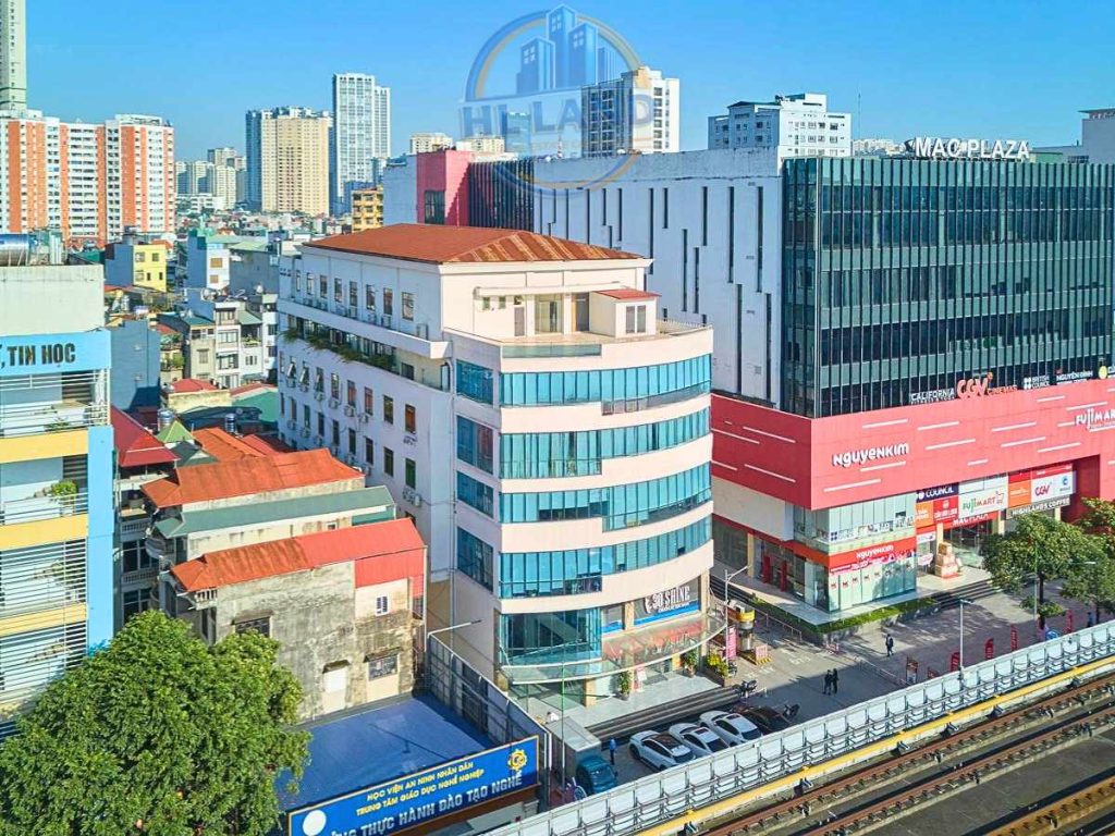 văn phòng trống machinco1 hà nội