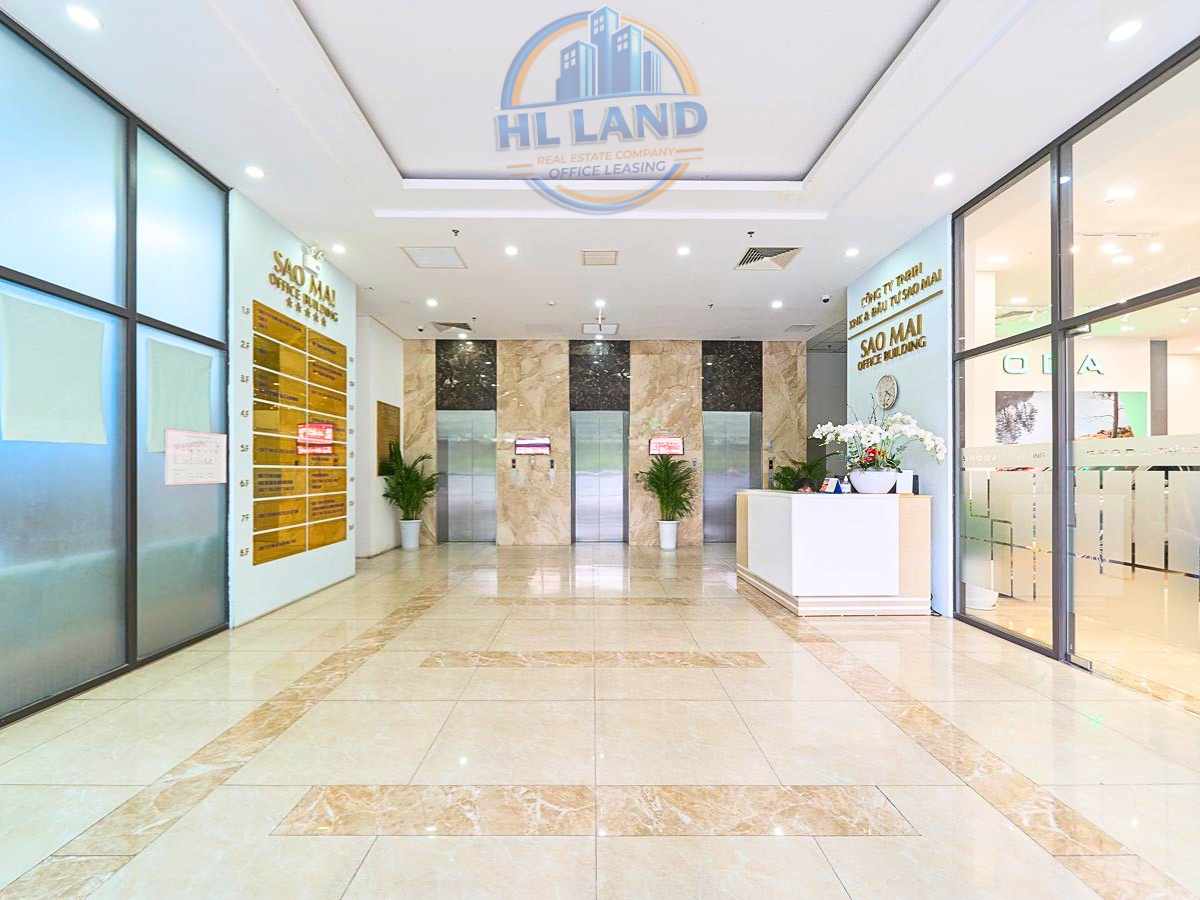 Thiết kế kiến trúc và tiêu chuẩn văn phòng tại Sao Mai Building