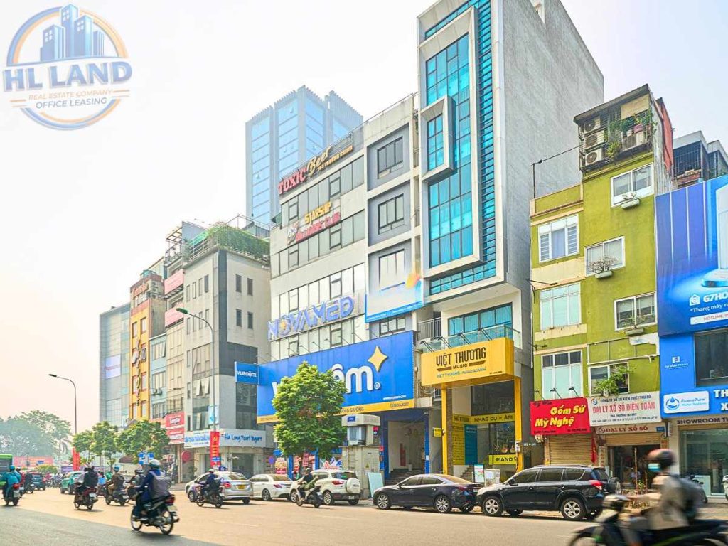 văn phòng trống tòa nhà 183 trường chinh hà nội