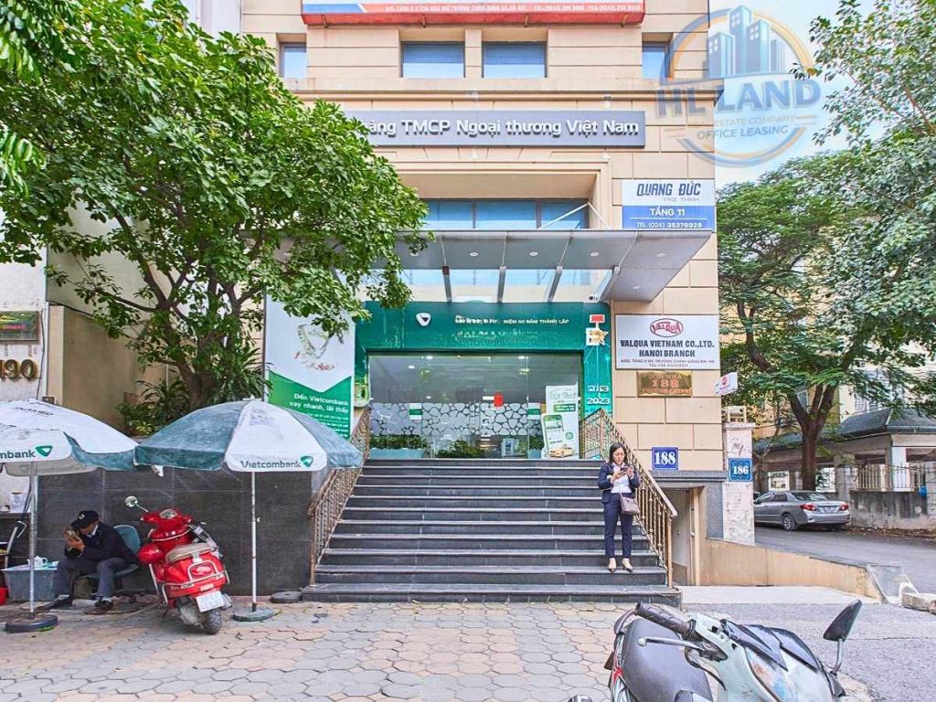 văn phòng trống tòa nhà 188 trường chinh đống đa