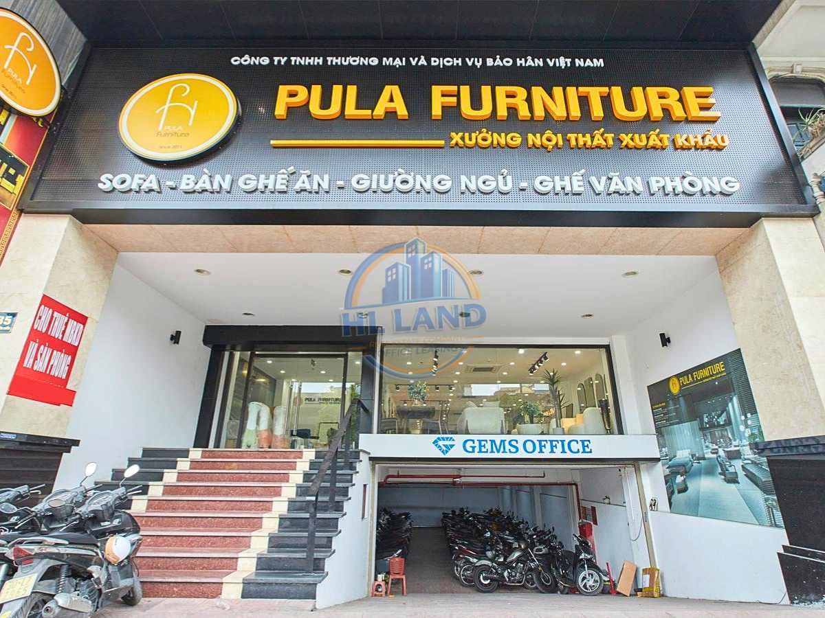Quy mô xây dựng và diện tích cho thuê Tòa nhà 35 Nguyễn Xiển