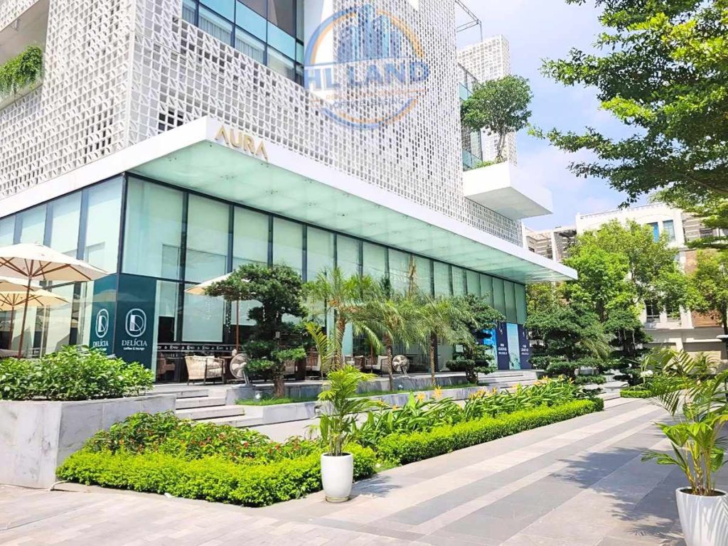 văn phòng trống tòa nhà aura nguyễn xiển