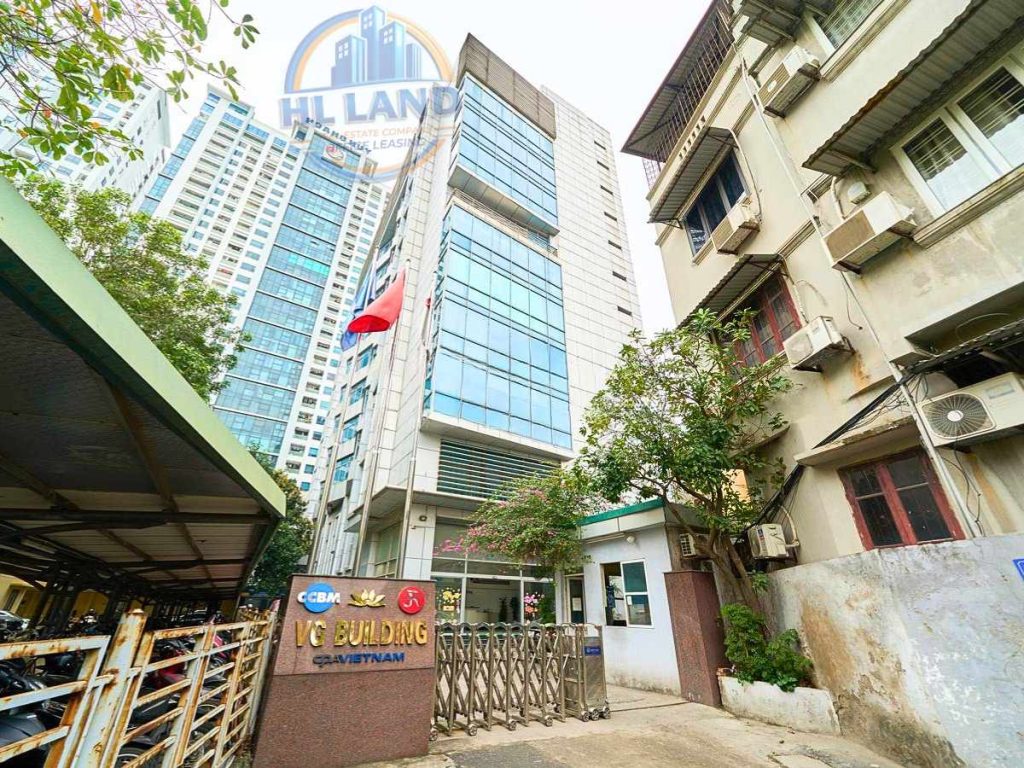 văn phòng trống vg building 235 nguyễn trãi