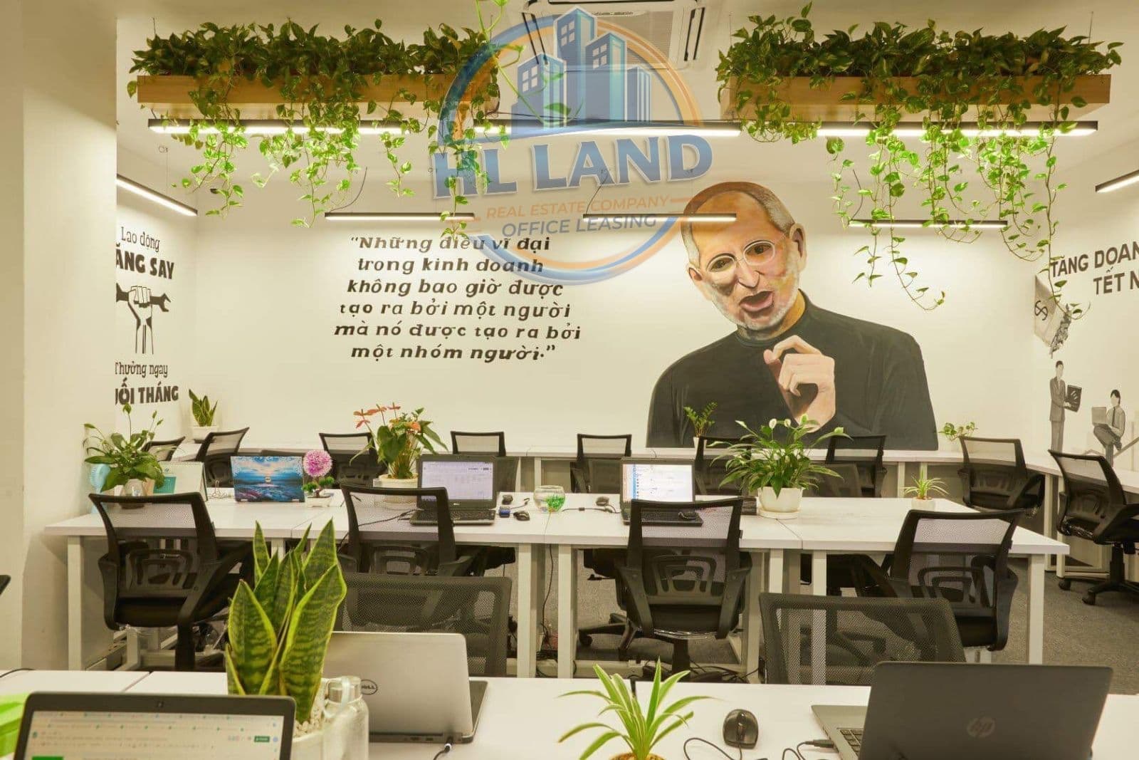 Tận dụng thời gian miễn phí setup văn phòng hạng A