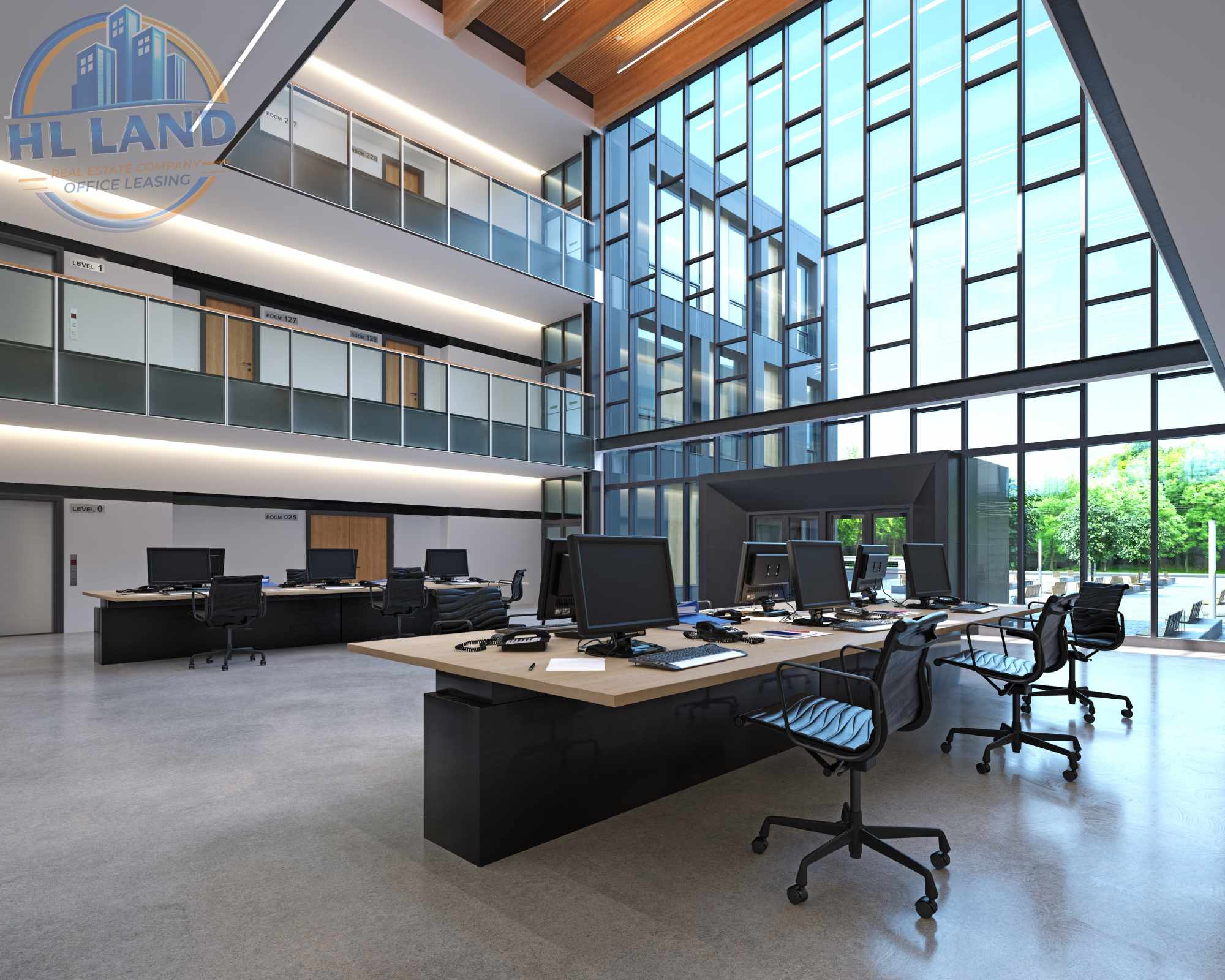 Văn phòng mở – Open Space Office