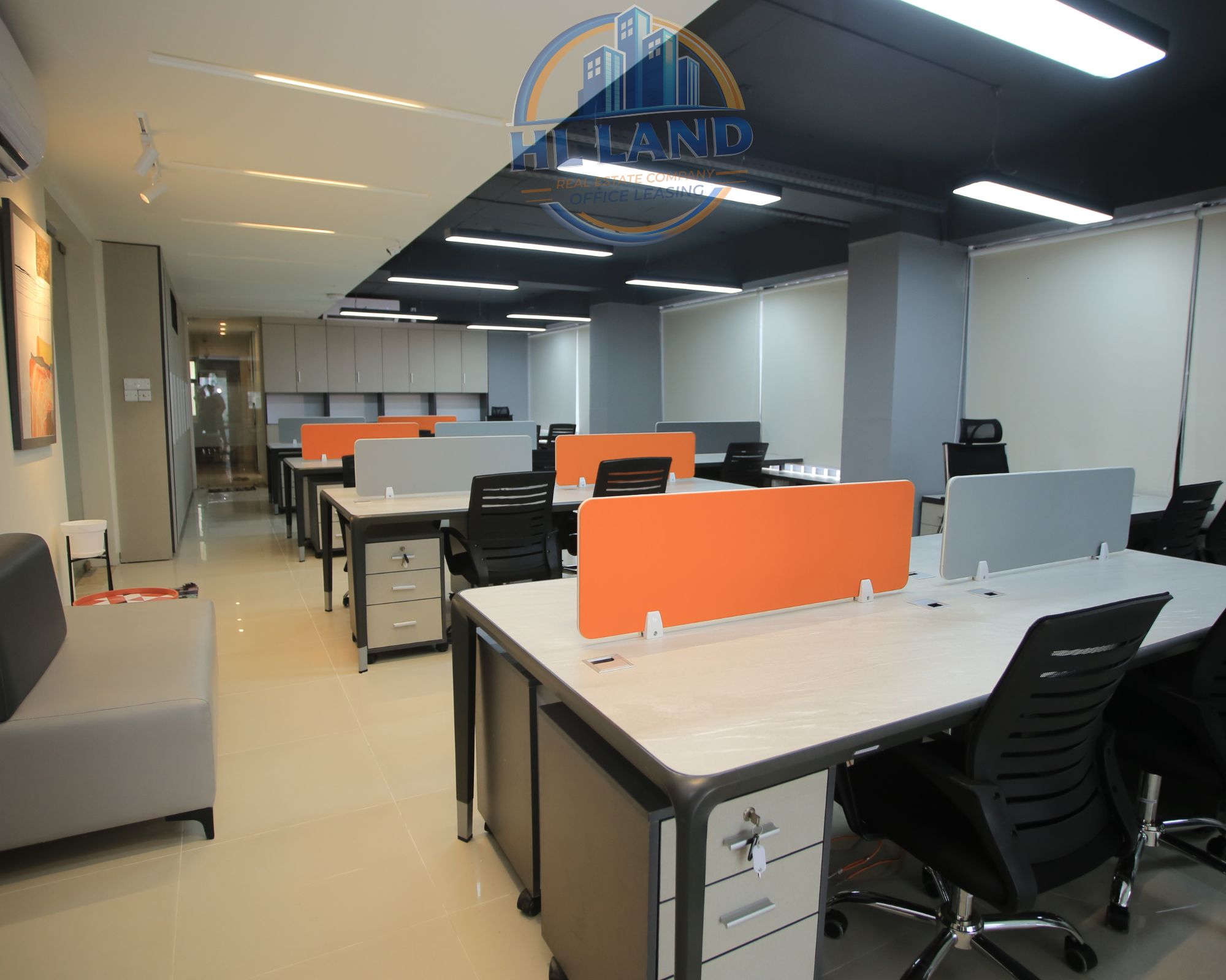 Cách bố trí không gian và nội thất trong văn phòng
