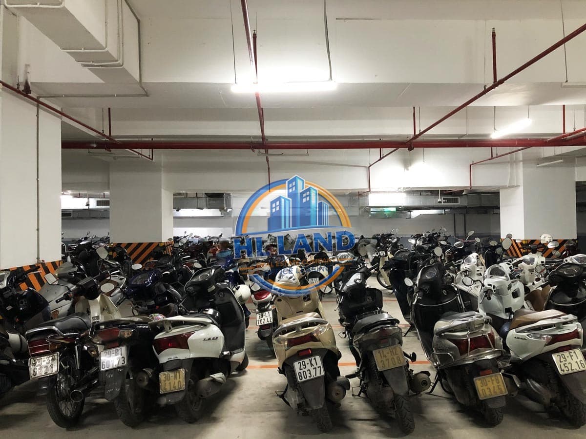 Phí gửi xe nhân viên và khách hàng hàng tháng