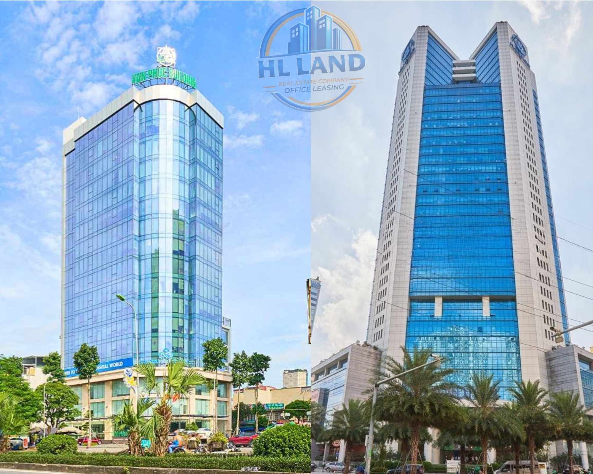 So sánh văn phòng Hà Đông và Nam Từ Liêm