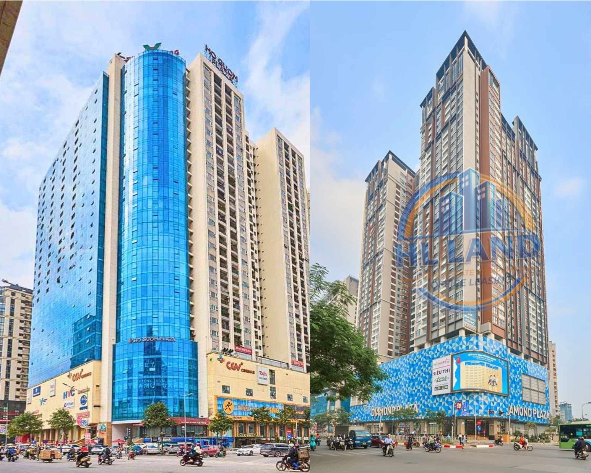 So sánh văn phòng Hà Đông và Thanh Xuân