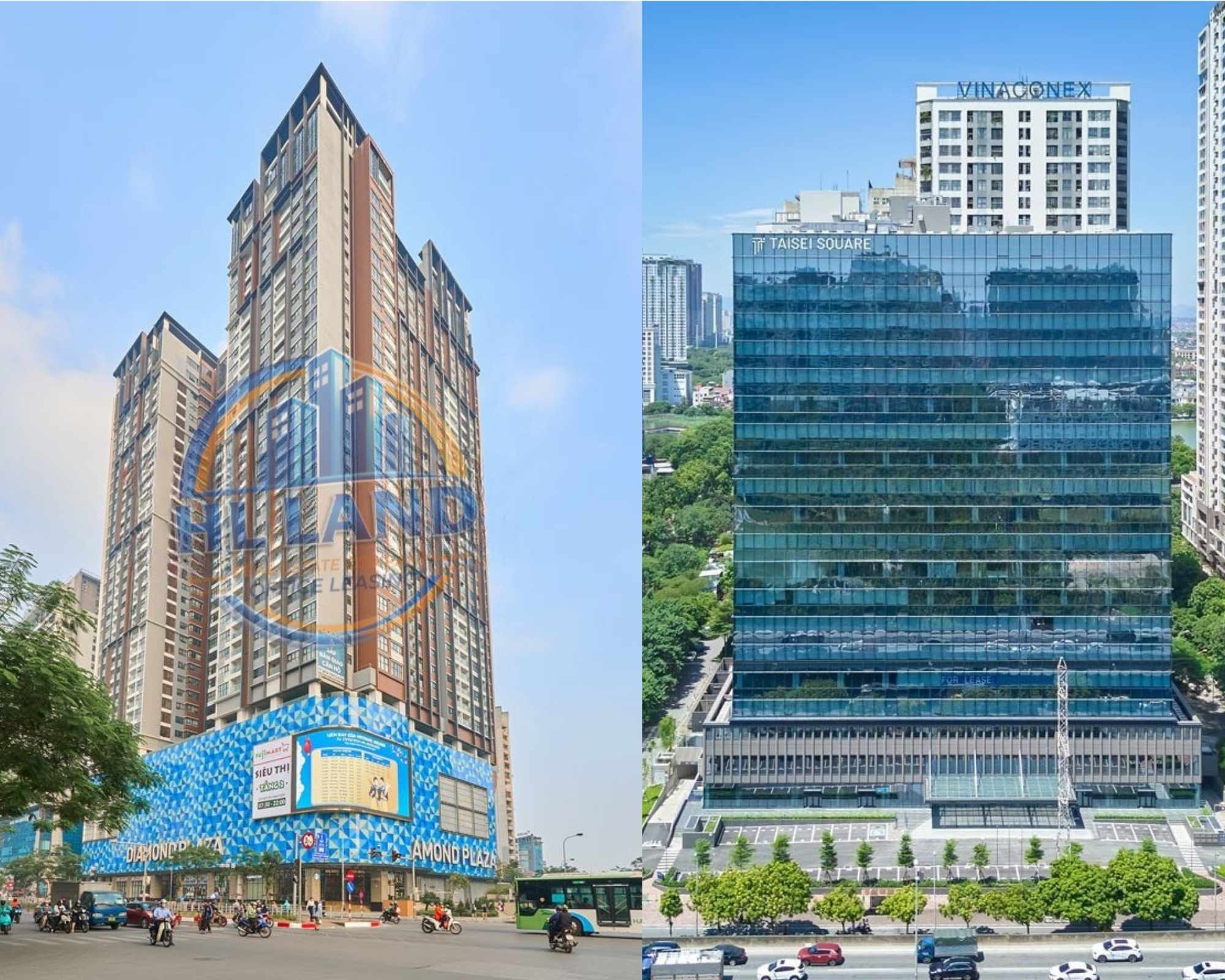 So sánh văn phòng cho thuê tại Thanh Xuân và Cầu Giấy