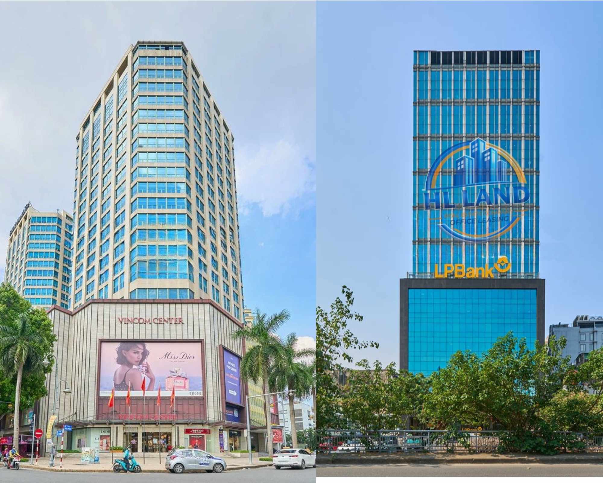 So sánh văn phòng Hai Bà Trưng và Hoàn Kiếm