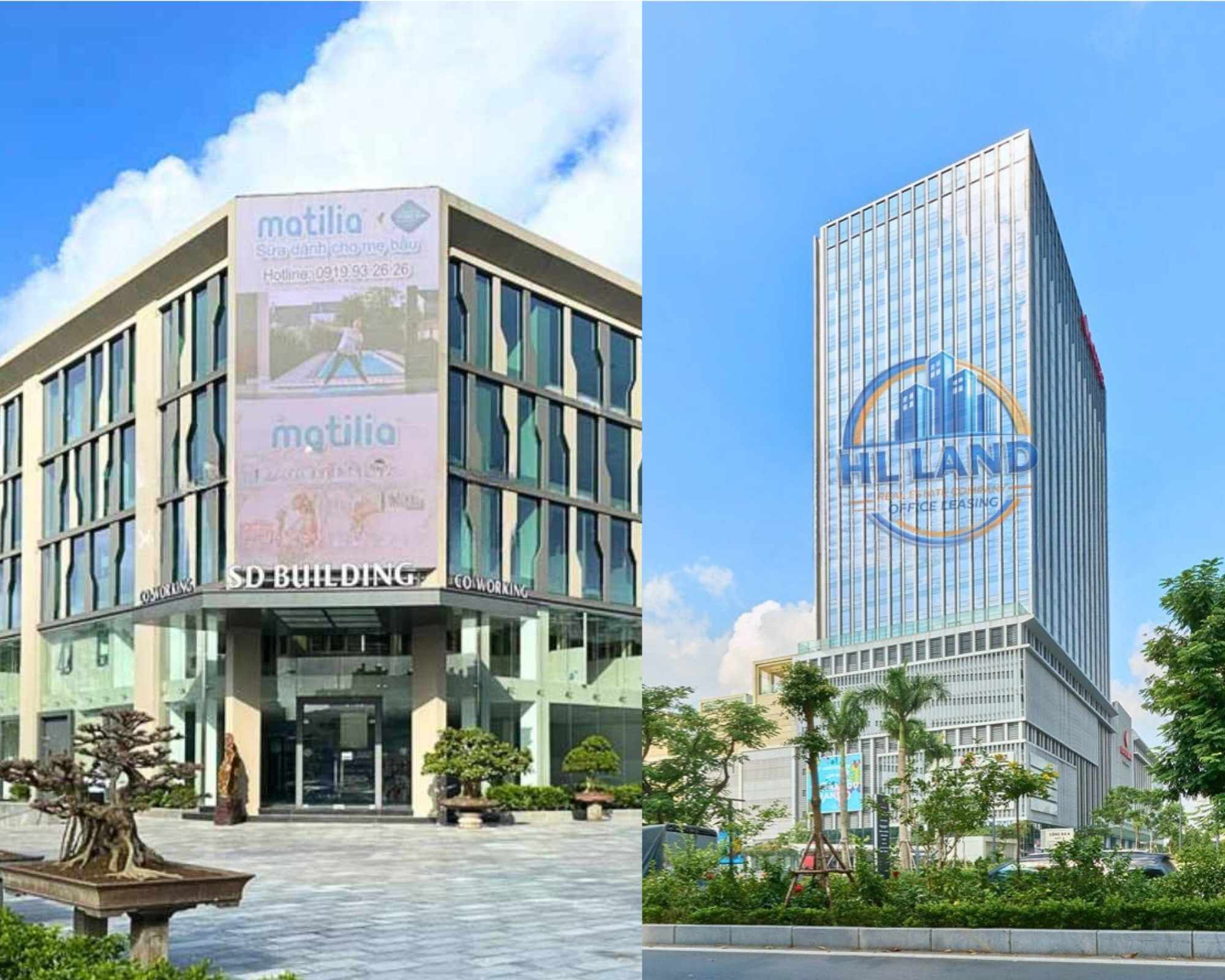 So sánh văn phòng Long Biên và Tây Hồ