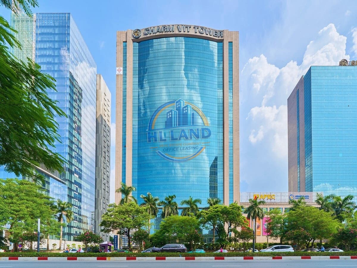 Văn phòng cho thuê hạng B tòa nhà Charmvit Tower