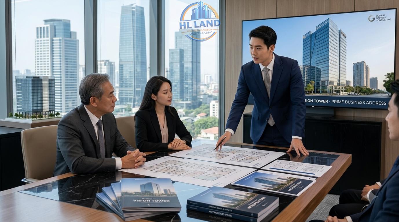 Doanh nghiệp cần thuê diện tích lớn hoặc văn phòng hạng A