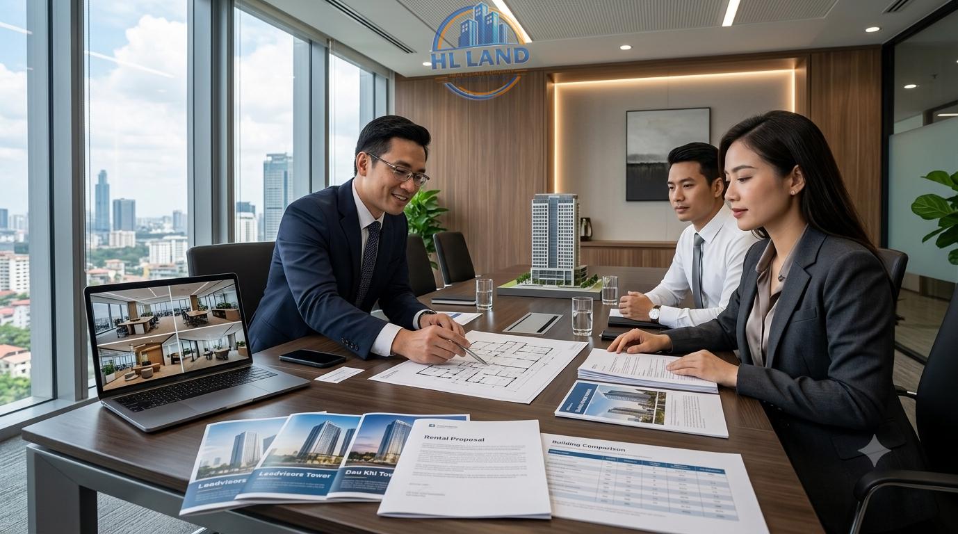 Doanh nghiệp có nên thuê văn phòng qua môi giới hay tự tìm mặt bằng?
