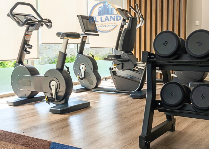 Khu vực Fitness, Gym hoặc chăm sóc sức khỏe