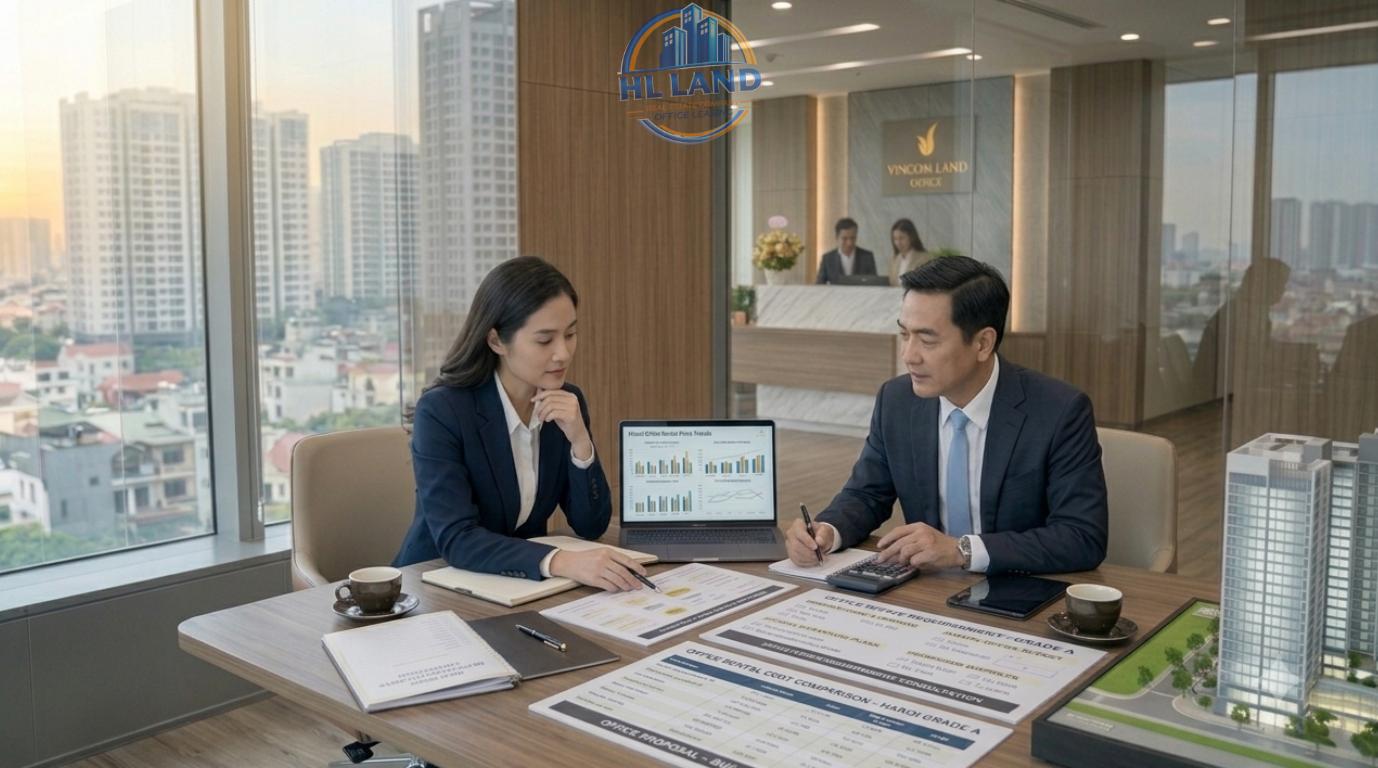 So sánh tổng chi phí thuê, điều kiện thuê và hiệu quả vận hành giữa các phương án