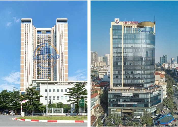 So sánh văn phòng phường Nghĩa Đô và khu vực Tây Hồ Tây