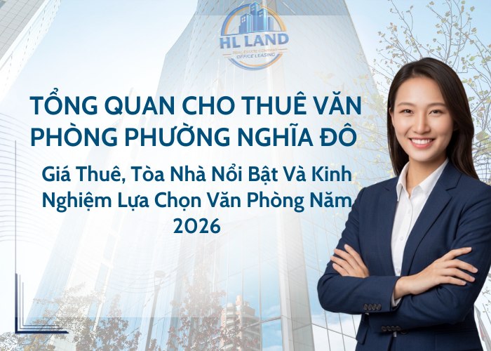 Tổng quan cho thuê văn phòng phường Nghĩa Đô